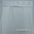 Tissu à motif rayé Plain 100% Rayon Challis tissu